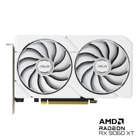 ASUS DUAL-RX9060XT-16G-WHITE