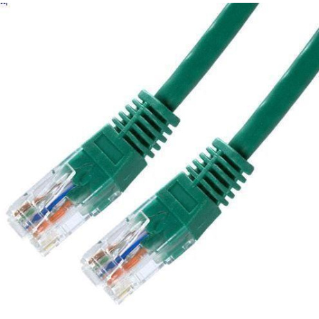 XtendLan patch kabel Cat5E, UTP - 0,25m, zelený (prodej po 10 ks)