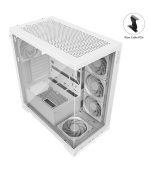 ADATA XPG case INVADER X Mid-Tower, bez zdroje, 5x 120mm Fan, Bílá
