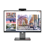 LENOVO LCD P27QD-40+MC60 - 27",ECO-IPS,16:9,2560x1440,120Hz,350cd/m2,1500:1,4ms,HDMI,DP,DPout,DC,USBHub,USB-C,RJ45,Pivot
