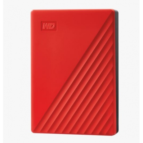 WD My Passport/4TB/HDD/Externí/2.5"/Červená/3R