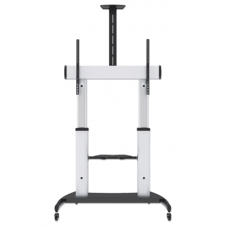 MANHATTAN stojan TV (60" to 100"), Low-Profile TV Wall Mount, hliníková konstrukce, černo-stříbrná