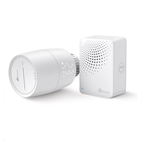 TP-LINK Kasa KE100 KIT Základní sada chytrého termostatického radiátorového ventilu Kasa KE100+KH100