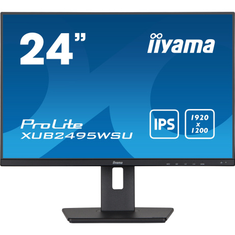 iiyama ProLite/XUB2495WSU-B5/24,1"/IPS/1920x1200/60Hz/5ms/Black/3R