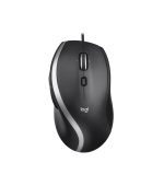 Logitech M500s/Kancelářská/Optická/Pro praváky/4 000 DPI/Drátová USB/Černá