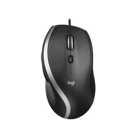 Logitech M500s/Kancelářská/Optická/Pro praváky/4 000DPI/Drátová USB/Černá