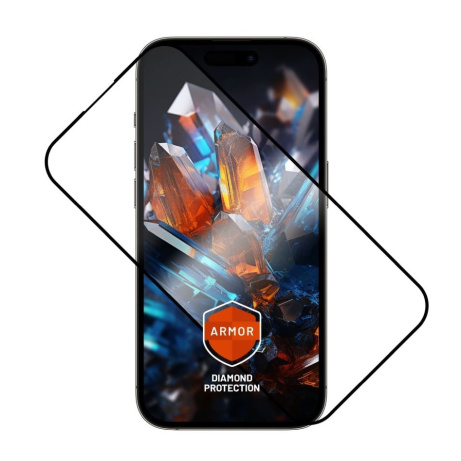 FIXED Armor s Anti-dust aplikátorem a AR vrstvou pro Apple iPhone 15/iPhone 16, černé