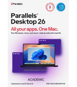 Parallels Desktop Academic Subscription 1 Year, EN/FR/DE/IT/ES/PL/CZ/PT