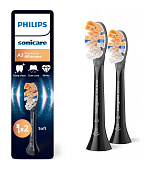 Philips Sonicare A3 Premium All-in-one Prestige HX9092/88, černá, 2ks, náhradní hlavice