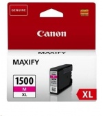 Canon CARTRIDGE PGI-1500XL M purpurová pro Maxify MB2050, MB2150, MB2350, MB2750 a MB2755 (780 str.)