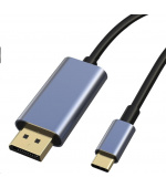 PremiumCord kabel USB-C na DisplayPort DP1.4 8K@60Hz a 4k@120Hz 2m