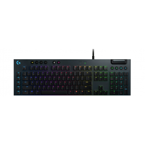 Logitech G815 RGB/Drátová USB/US-Layout/Černá