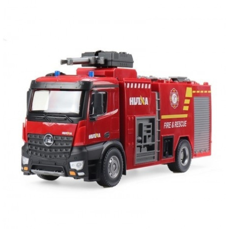 RC hasičské auto Mercedes-Benz Arocs s funkčním stříkacím dělem 1:14