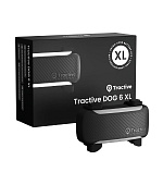 Tractive DOG 6 XL – Chytrý GPS lokátor pro psy se sledováním životních funkcí a zdravotními upozorněními, černý