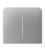 Ajax  SideButton (2-gang) vertical - Boční dvou tlačítko, vertikální instalace, mlhová