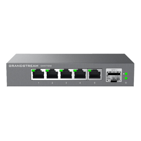 Grandstream GWN7700M Unmanaged Network Switch 5 2,5Gb portů / 1 SFP+