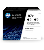 HP 87X 2-pack High Yield Black Original LaserJet Toner Cartridges (CF287XD) (18,000 / 18,000 pages)