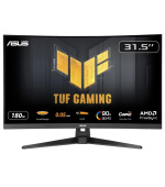 ASUS LCD TUF Gaming VG32WQ3B, 31.5" 2560x1440, 180Hz, 1ms, 350nits, Curved, FF, Repro, DP, HDMI, Audio, Vesa, Black