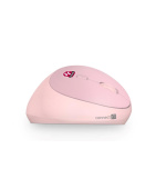 CONNECT IT FOR HEALTH LADIES PINK Bezdrátová vertikální myš, ergonomická, růžová