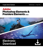 Photoshop & Premiere Elements 2026 MP ML (+CZ) Commercial 1 User, 36 Months Term License