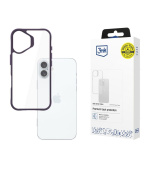 3mk Satin Armor Case+ Purple pro Apple iPhone 16 Plus