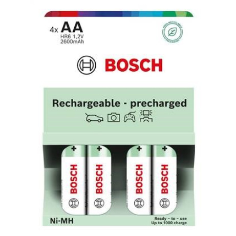 Bosch HR6B4P2600/00 AA 2600mAh Ni-MH Ready to Use (Blistr 4 ks)