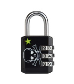 Master Lock Kombinační visací zámek  1509EURDSKULL - 30mm