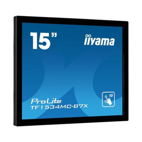 iiyama ProLite TF1534MC-B7X, 38.1 cm (15''), Projected Capacitive, 10 TP, black