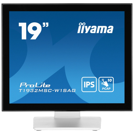19" iiyama T1932MSC-W1SAG:IPS,SXGA,PCAP,HDMI,DP,