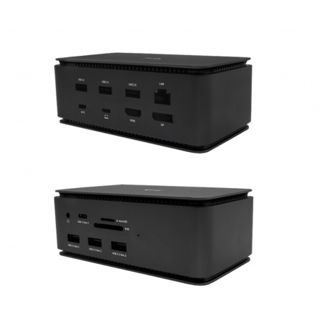 i-tec USB4 Metal Docking station Dual 4K HDMI DP, Power Delivery 80W