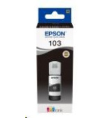BAZAR - EPSON ink čer 103 EcoTank Black ink bottle - Poškozený obal (Komplet)
