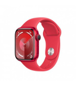 APPLE Watch Series 9 GPS 41mm RED Aluminium Case with RED Sport Band - S/M