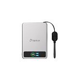 BMX SolidSafe™ 5K Solid-State Magnetic Power Bank, Silver