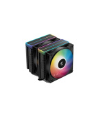 DEEPCOOL CPU Chladič AG620 BK ARGB V2, 2x120mm, LGA1851, AM5, černá