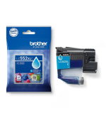 BROTHER INK LC-552XLC - cyan- cca 1500stran, pro MFC-J3660 MFC-J3960