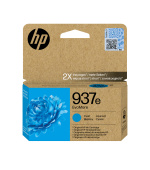 HP 937e EvoMore Cyan Original Ink Cartridge (1,650 pages)