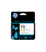HP 711 Yellow DJ Ink Cart, 29 ml, CZ132A