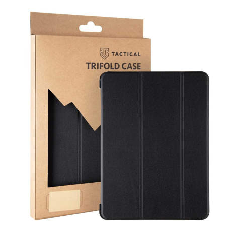 Tactical Book Tri Fold Pouzdro pro Samsung X510/X516 Galaxy Tab S9 FE Black