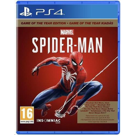 PS4 hra Marvel's Spider-Man GOTY