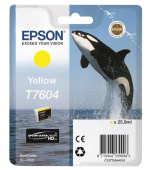 EPSON ink bar ULTRACHROME HD "Kosatka" - Yellow - T7604 (25,9 ml)