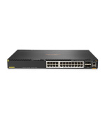 HPE Aruba Networking 6300M 24-port HPE Smart Rate 1/2.5/5GbE Class 6 PoE and 4-port SFP56 Switch