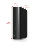 BAZAR VADNÉ - WD Elements Desktop 4TB Ext. 3.5" USB3.0, Black