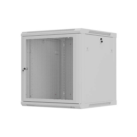 NÁSTĚNNÁ INSTALAČNÍ SKŘÍŇ 19" 12U 600X600 ŠEDÉ PE