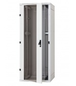 Stojan.rack rozebíratelný RZA 47U/600x1200 před.i zad.dveře perforace,černý