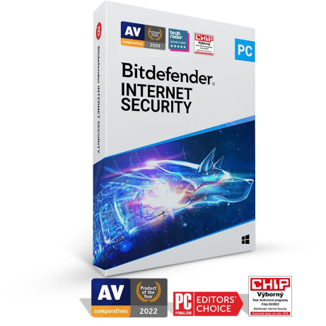 Bitdefender Internet Security - 1PC na 3 roky - elektronická licence do emailu