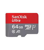 SanDisk MicroSDXC karta 64GB Ultra (120MB/s, A1 Class 10 UHS-I ) + adaptér