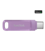 SanDisk Flash Disk 512GB Ultra Dual Drive Go, USB-C 3.2, fialová