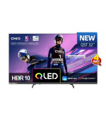 CHiQ L32QST TV 32", QLED, Full HD, Google TV, Frameless, Dolby Audio, dbx-tv, HDR 10