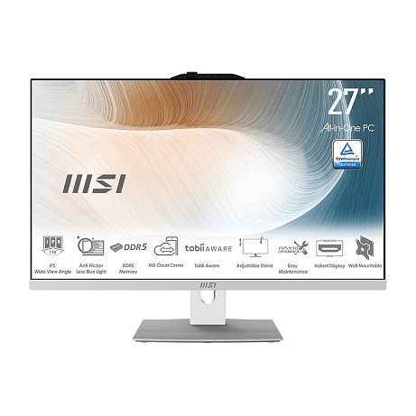 MSI Modern/AM272P 1M-1402EU/27"/FHD/5-120U/16GB/512GB/Intel int/W11H/Bílá/3R