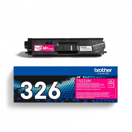 Brother TN-326M, toner magenta, 3 500 str.